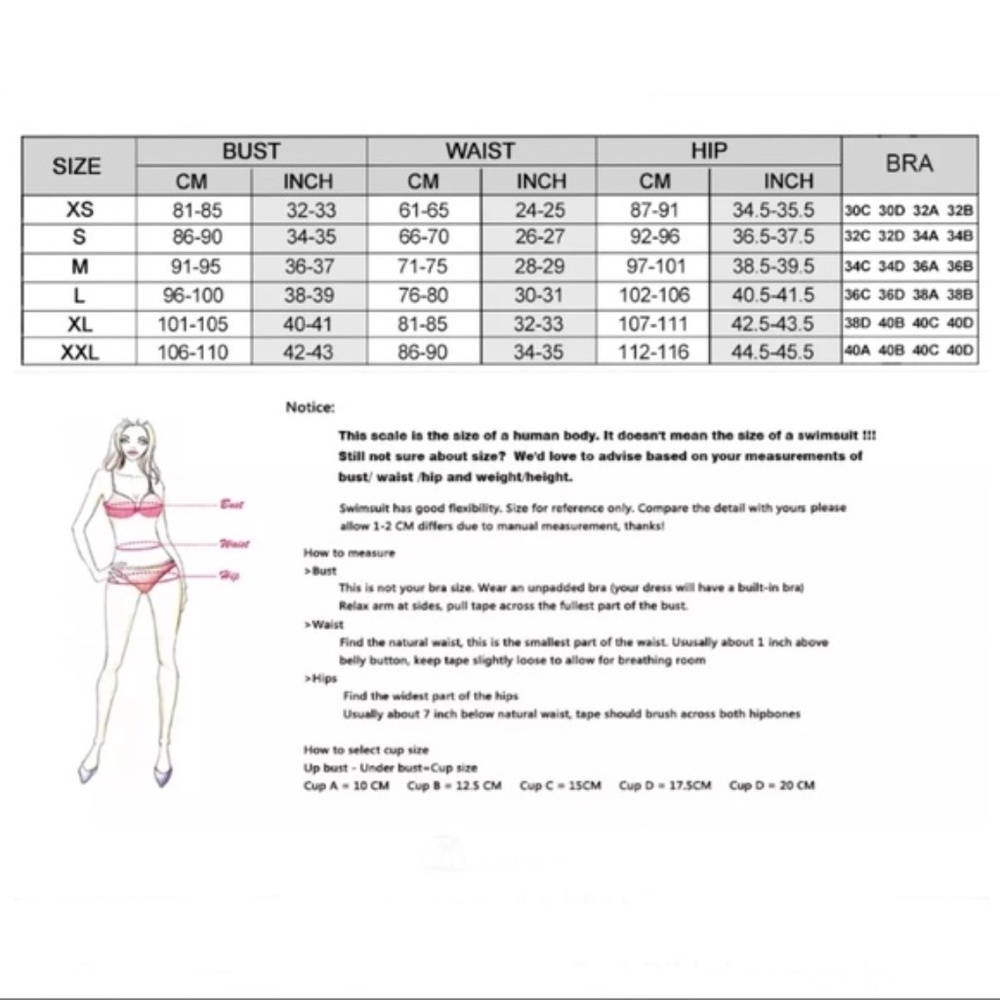 SOLD OUT CLEARANCE Nautical Striped Ruffle 2Pc Bikini Swimsuit - Picture 3 of 3